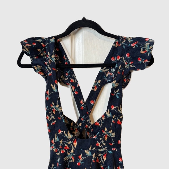 Joyfolie Mia Joy Floral Jumper Dress in Corduroy Girls Size 14 - Picture 3 of 11